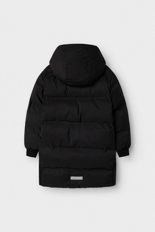 Name it Long puffer coat black