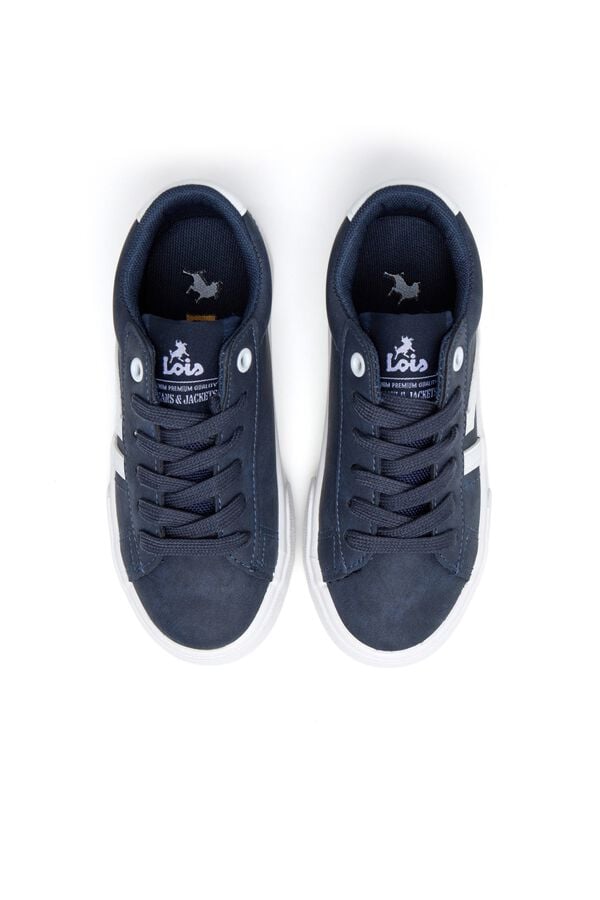 Lois Street tennis sneaker blue