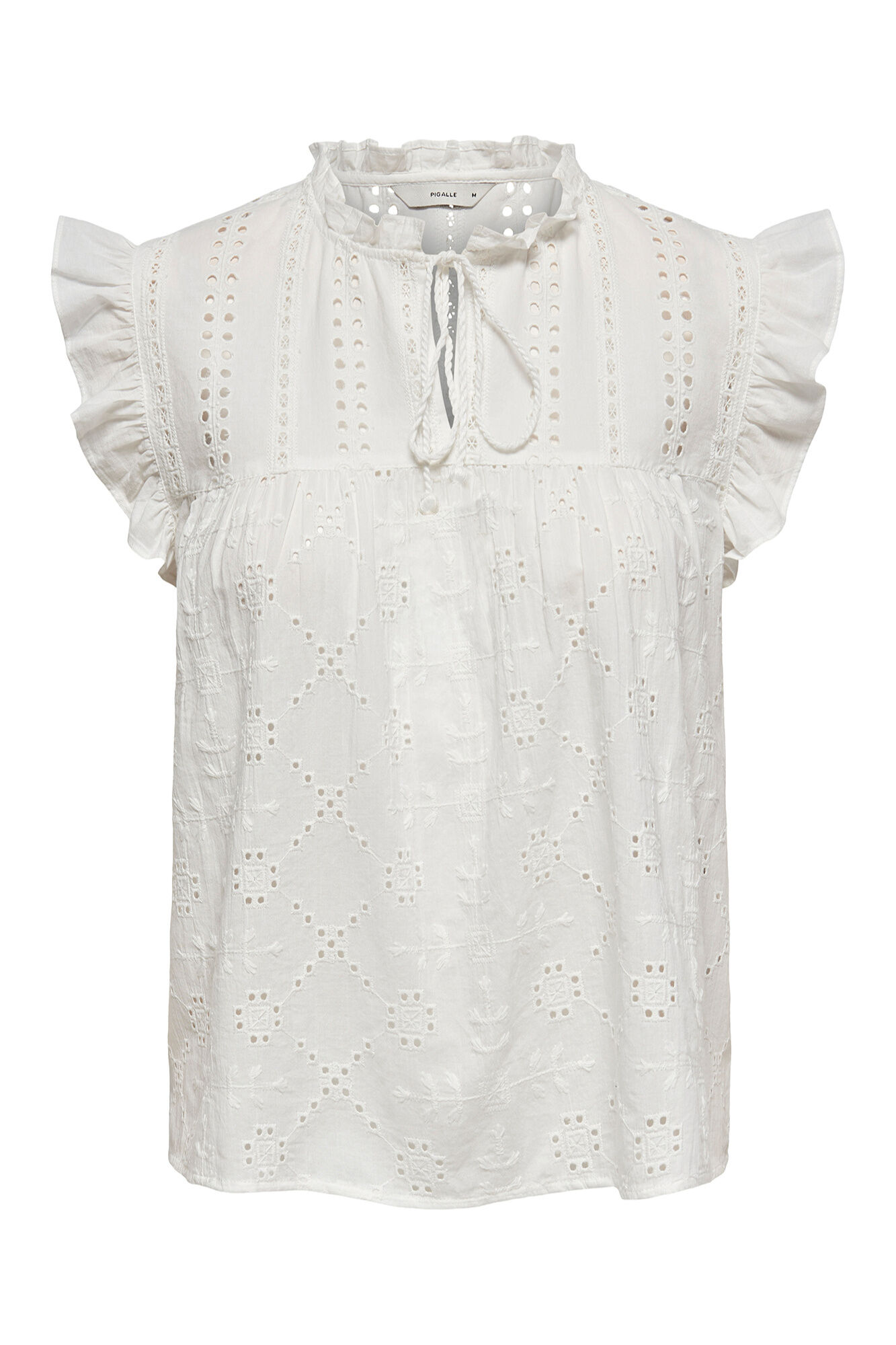 Only Kurz&auml;rmelige Bluse R&uuml;schen