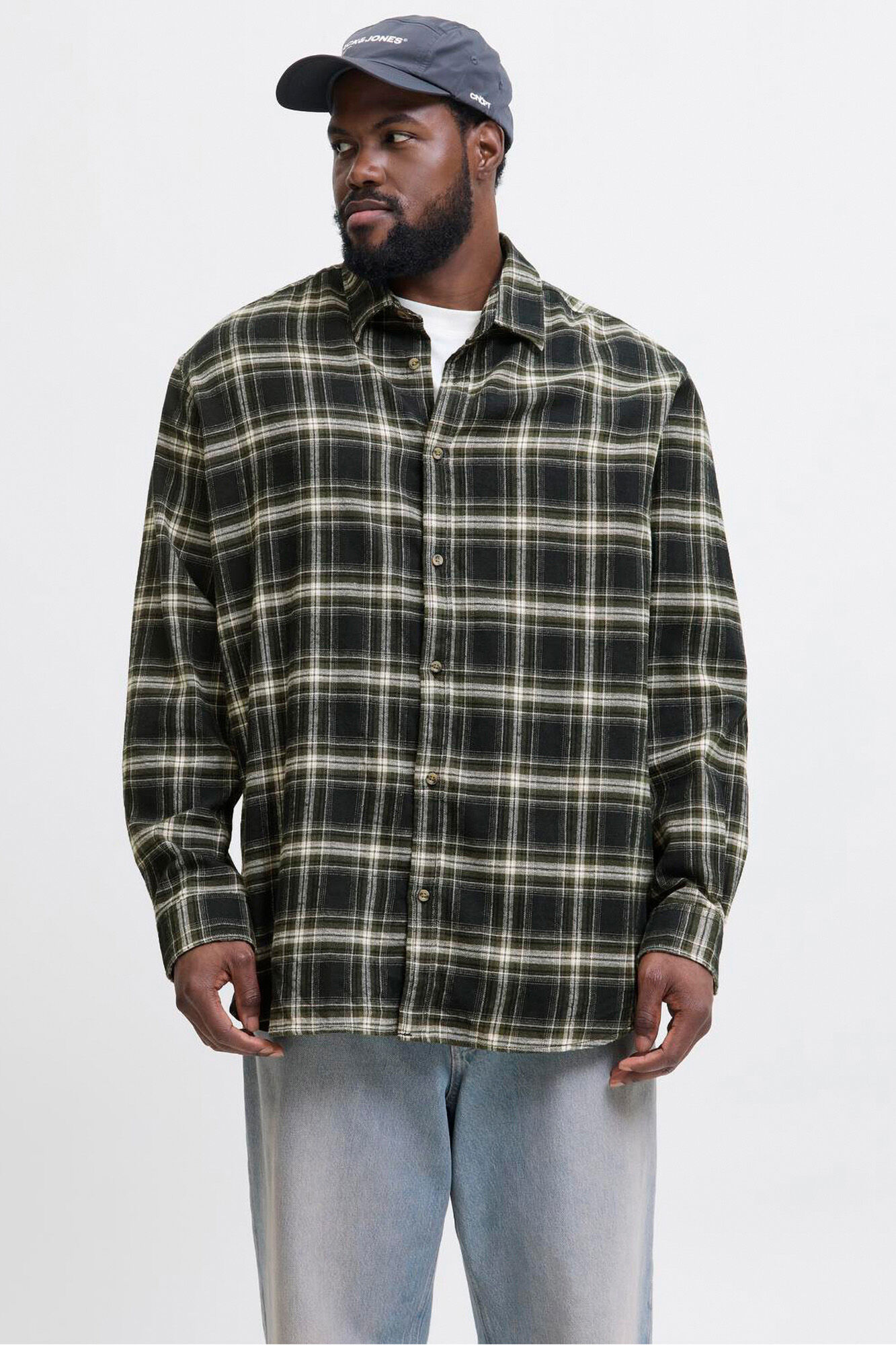 Jack & Jones PLUS Camisa regular fit cuadros PLUS