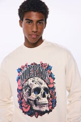 Springfield Day of the Dead Sweatshirt natural