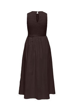 JDY Midi-Kleid mit ausgestelltem Saum