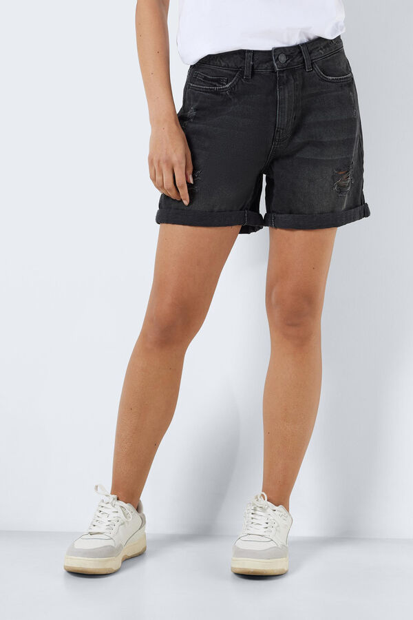 Springfield Shorts with turn up hems black