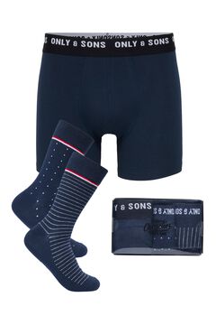 Only & Sons Pack de 3 calzoncillos de algod&oacute;n
