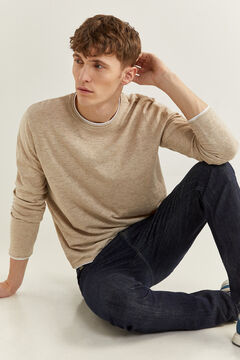 Springfield Pull double lin coton camel