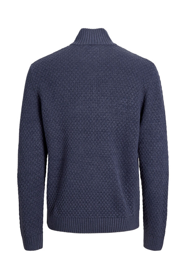 Jack & Jones Relaxed Rollkragenpullover Blau
