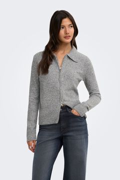 Only Zip fastening cardigan