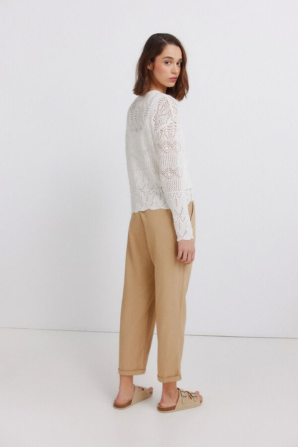 Springfield Jogger trousers nude