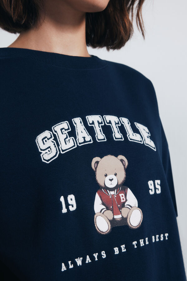 Springfield City graphic sweatshirt blue