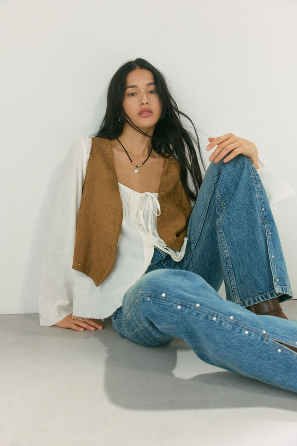 High Spirits Sienna Vest nude