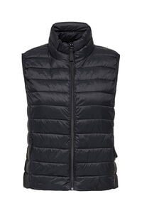 Only Gepolsterte Weste mit Rei&szlig;verschluss