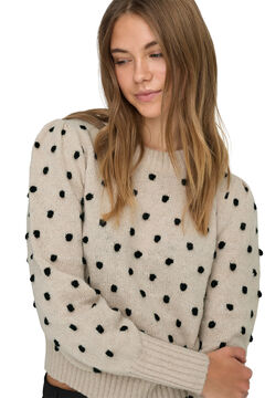 JDY Jersey cuello redondo