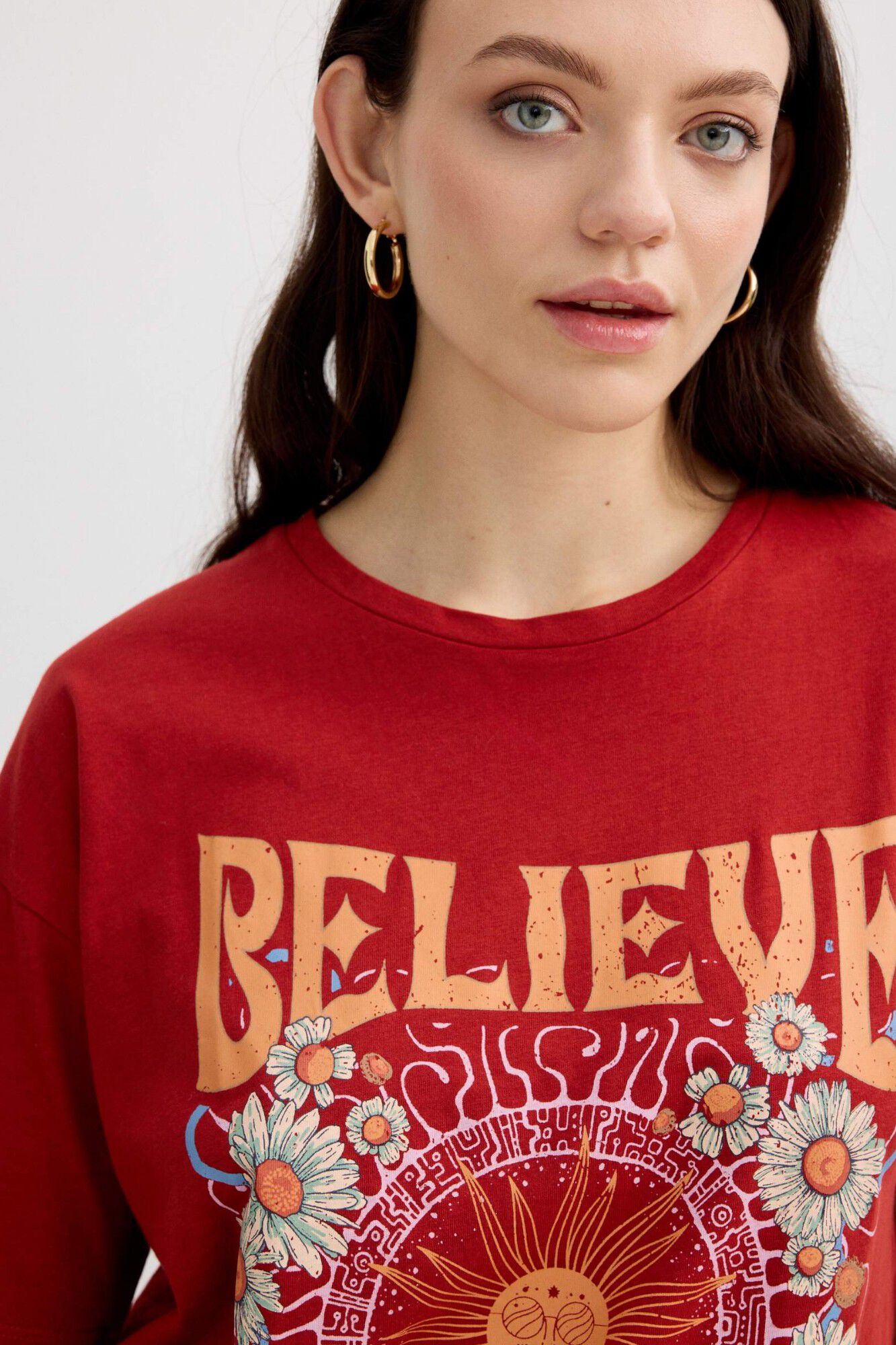 Inside Camiseta oversize