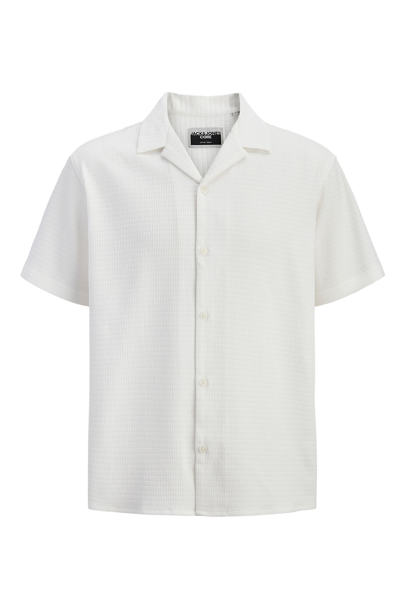 Jack & Jones Kurz&auml;rmeliges Resort-Hemd aus glattem Stoff