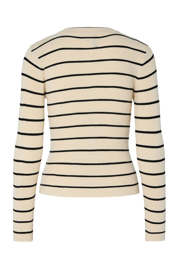 Pieces Fine fitted jumper grey