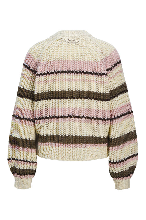 Jack & Jones Jersey rayas multicolor marfil