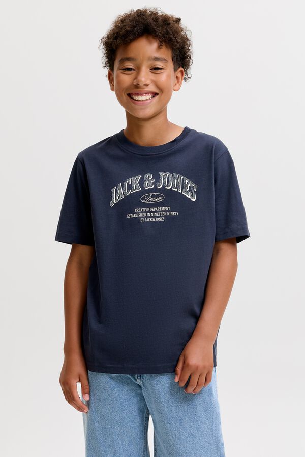 Jack & Jones Junior Short-sleeved T-shirt blue