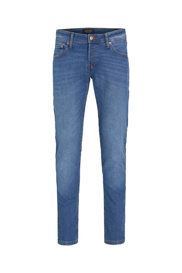 Jack & Jones PLUS Slim fit five-pocket jeans blue