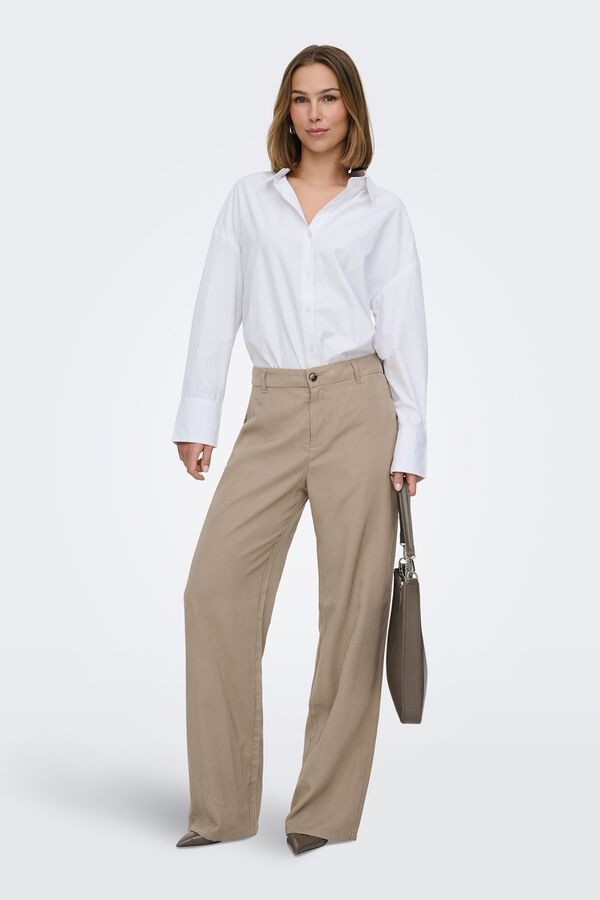 Only Pantal&oacute;n chino beige