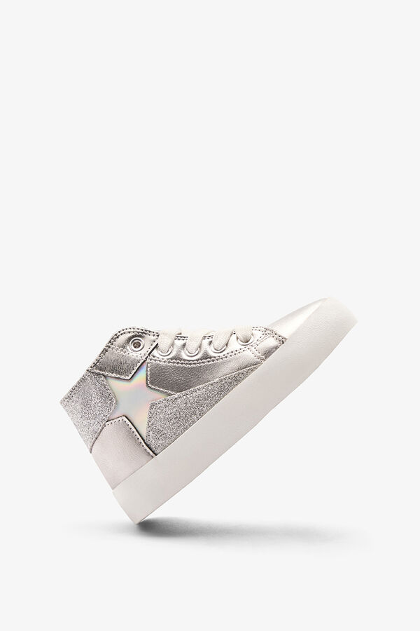 Conguitos Zapatillas Altas con Estrella gris