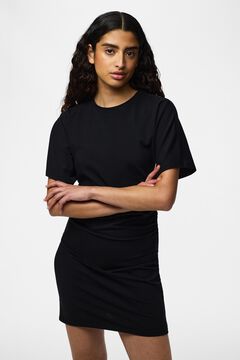 Pieces Short ruched dress