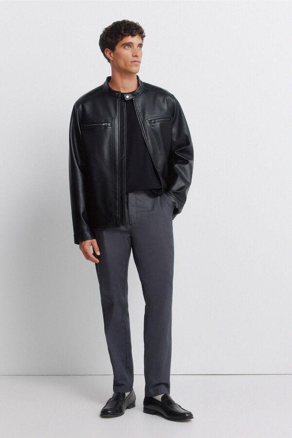 Springfield Pantal&oacute;n chino comfort fit gris