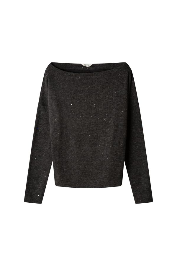 Springfield Shiny long sleeve T-shirt grey