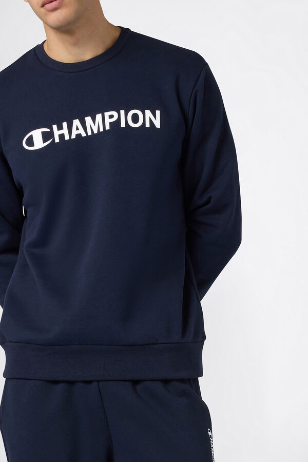 Champion Sudadera cuello caja Champion azul