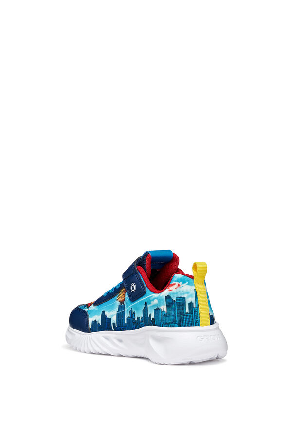 Geox Faux leather trainers printed