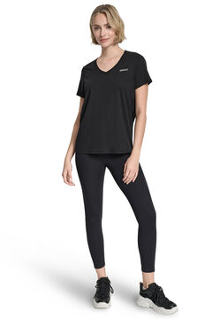 DKNY T-shirt de manga curta gola em bico