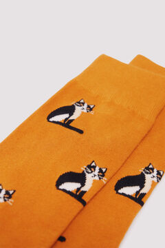 Springfield Cat cotton sock