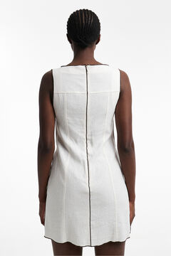 Topshop Vestido mini de lino