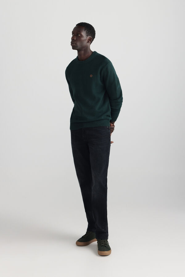 Springfield Black slim fit jeans grey