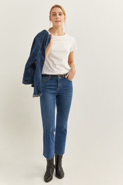 Springfield Jeans Kick Flared blau