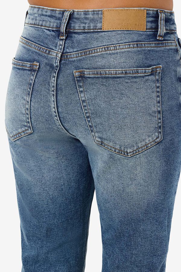 Noisy May Pantal&oacute;n vaquero de largo tobillero azul