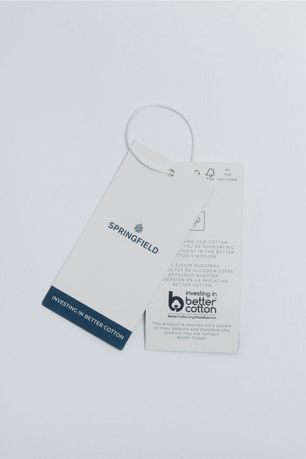 Springfield Cotton lace blouse nude