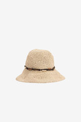 Springfield Panama hat with band smeđa