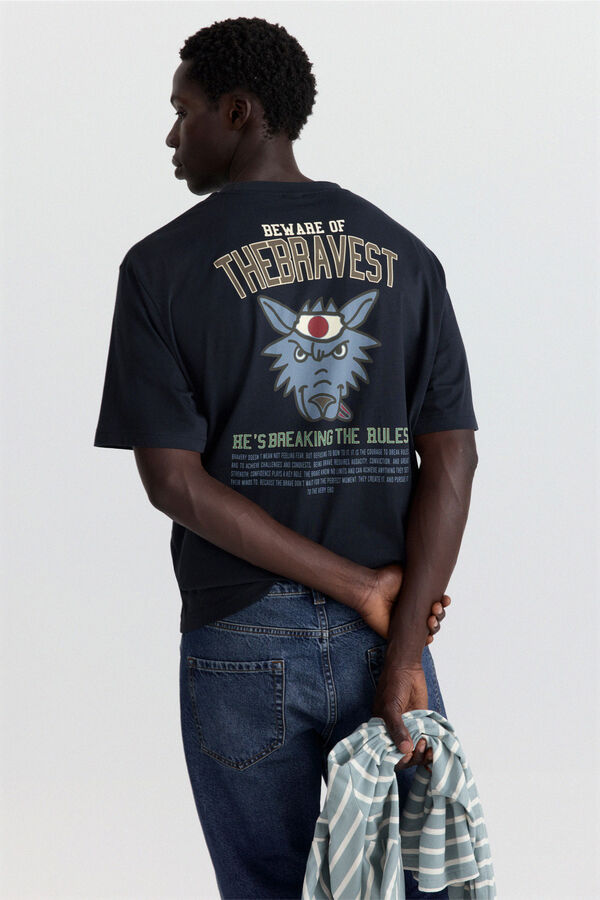 Springfield T-shirt the bravest azul