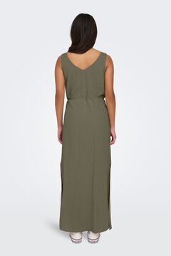 JDY Leinen-Maxikleid