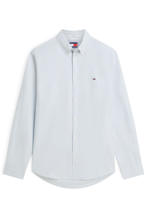 Tommy Jeans Oxford regular fit shirt blue