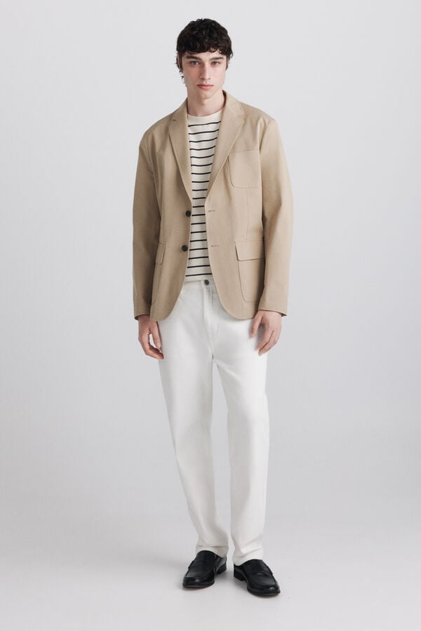 Springfield Cotton blazer grey