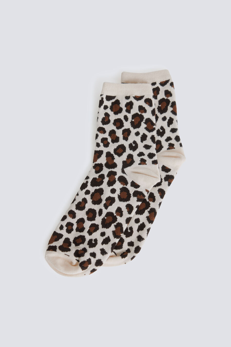 Calcetín largo animal print