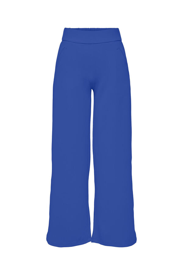 Springfield Pantalón ancho azul medio