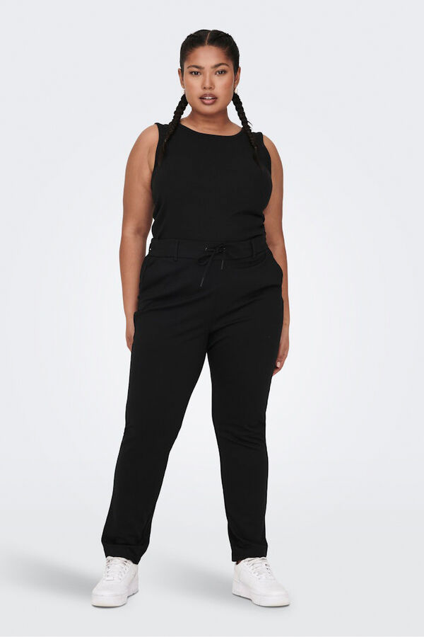 Only Carmakoma Plus size chinos black