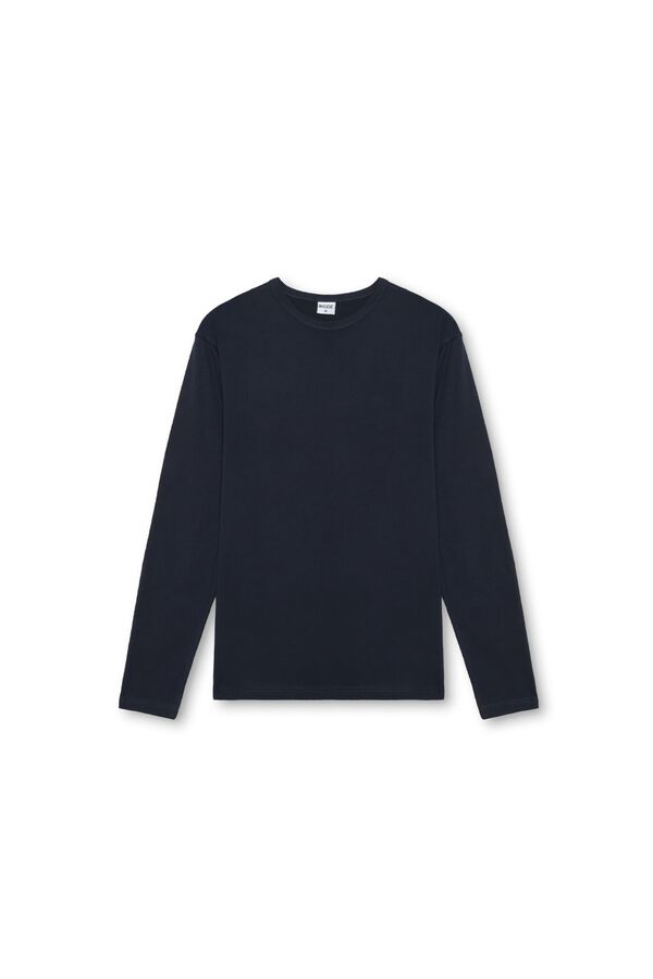 Inside Long sleeve graphic T-shirt blue