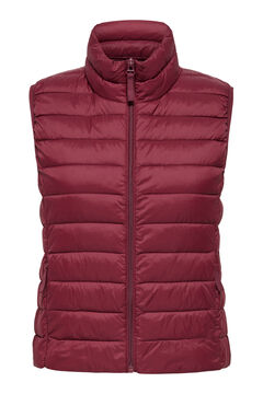 Only Chaleco acolchado cremallera