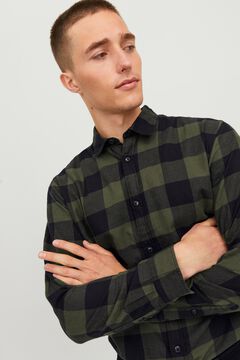 Jack & Jones Camisa slim aos quadrados