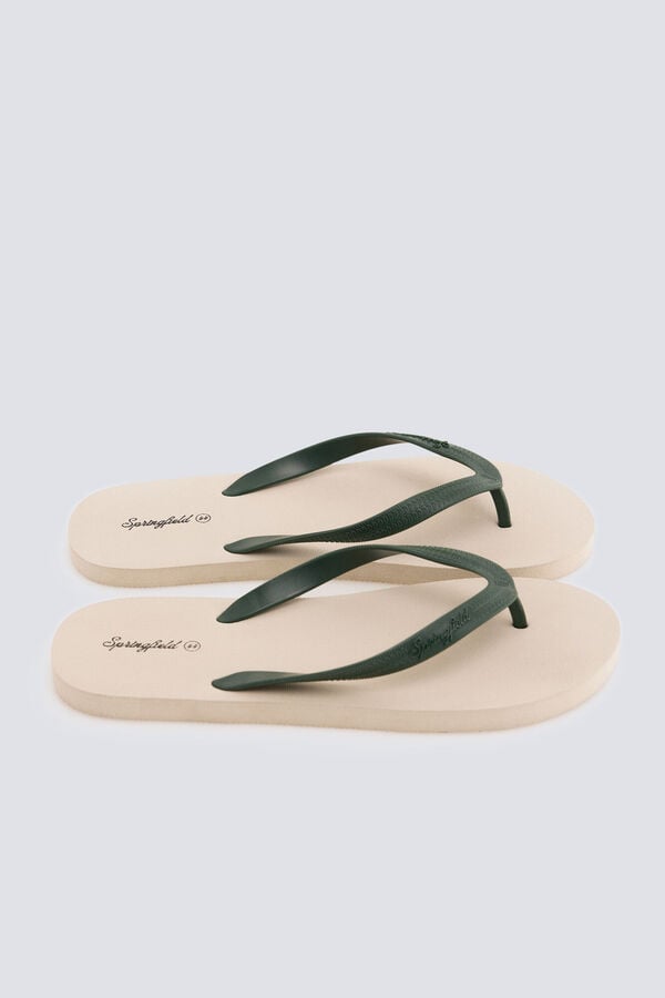 Springfield Toe post sandal green