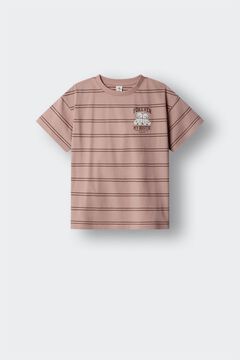 Springfield Kids Camiseta manga corta osos rayas ni&ntilde;a