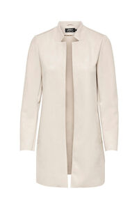 Only Abrigo de ante estilo levita